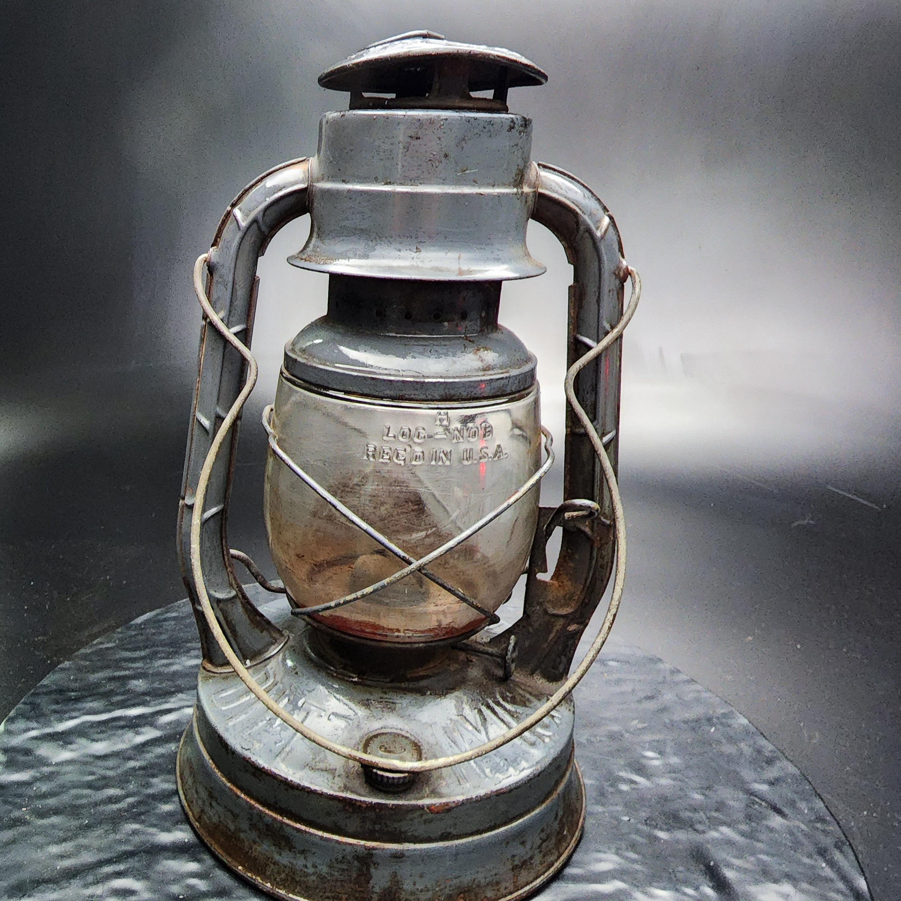 Dietz No. 2 D-Lite Lantern Antique Kerosene LOC-NOB Globe NY USA Barn Farm✅ - Picture 2 of 8