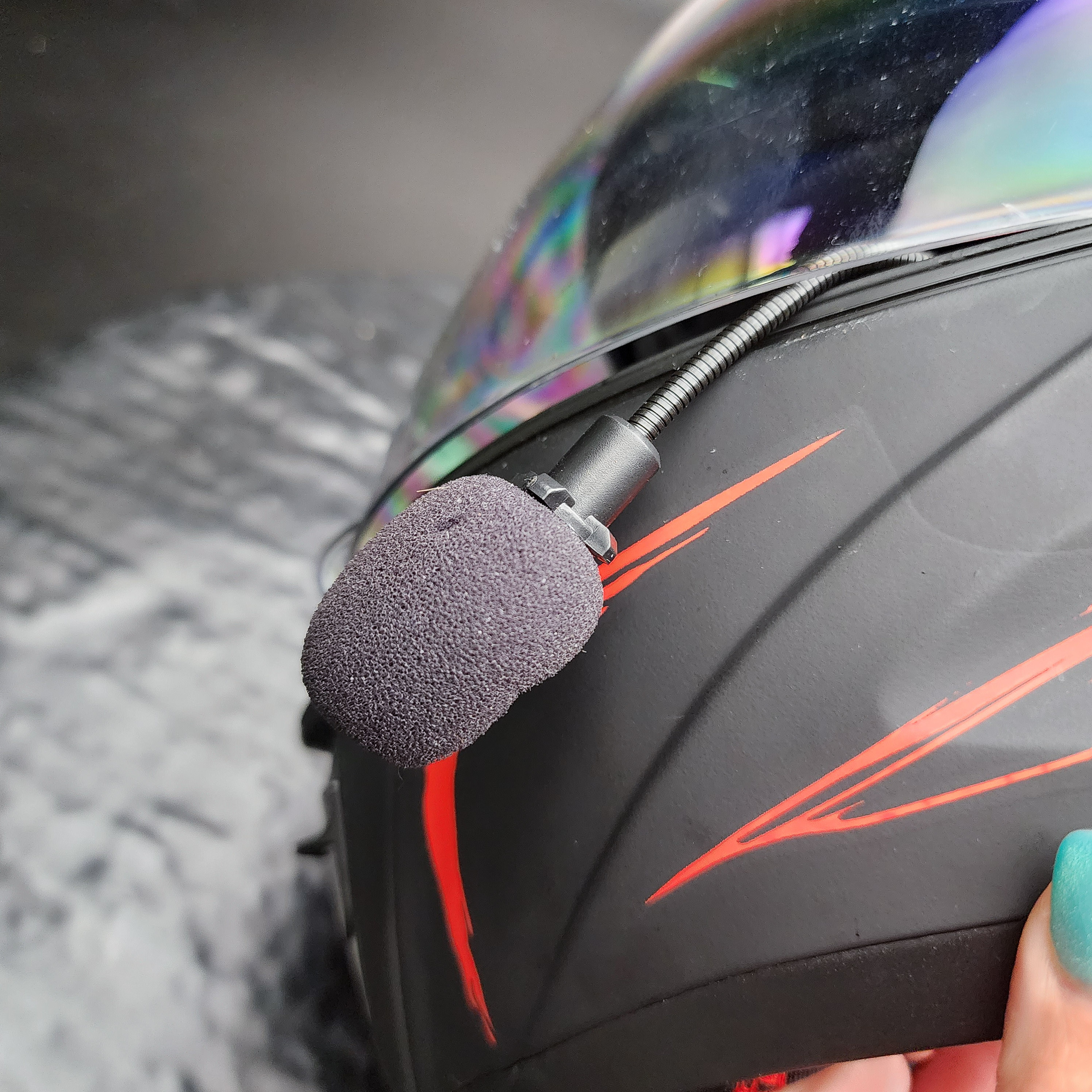 Virtue MD808 Modular Motorcycle Helmet Full Face Matte Black BT-12